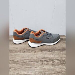 Men Round Toe Lace Up Running Shoes